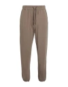 Kangol Man Pants Khaki Size L Organic Cotton In Beige