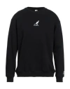 Kangol Man Sweatshirt Black Size L Cotton