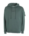 Kangol Man Sweatshirt Dark Green Size Xl Cotton In Green