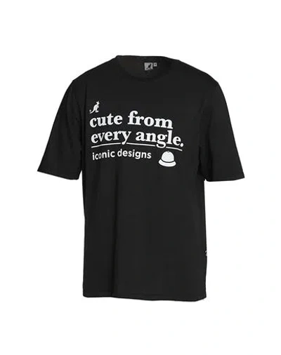 Kangol Man T-shirt Black Size Xxl Cotton