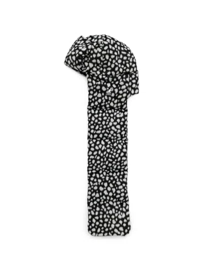 Kangol Mega Leopard-print Trapper Hat In Black