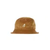 Kangol Men's Cord Bucket Wood Fisherman Hat