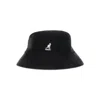 Kangol Men's Fisherman Hat Bermuda Bucket Black In Black
