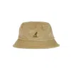 Kangol Men's Fisherman Hat Cord Bucket Beige