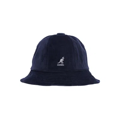 Kangol Men's Fisherman Hat Cord Casual Navy In Blue