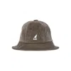 Kangol Men's Fisherman Hat Cord Casual Nickel