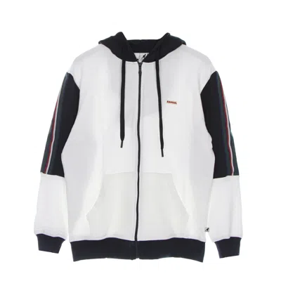 Kangol Men's Heritage Taped Zip Hoodie Off White