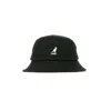 Kangol Men's Washed Bucket Black Bucket Hat