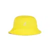 Kangol Men's Washed Bucket Lemon Sorbet Bucket Hat In Yellow