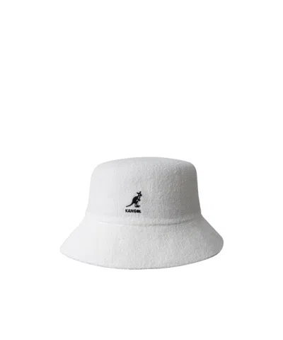 Kangol Minimalist Bucket Hat In White