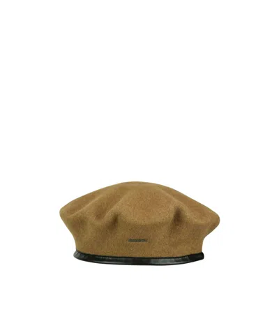Kangol Monty Beret In Brown