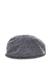 Kangol Flexfit Tweed Cap In Gray