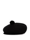 Kangol Pom-pom Beret In Black