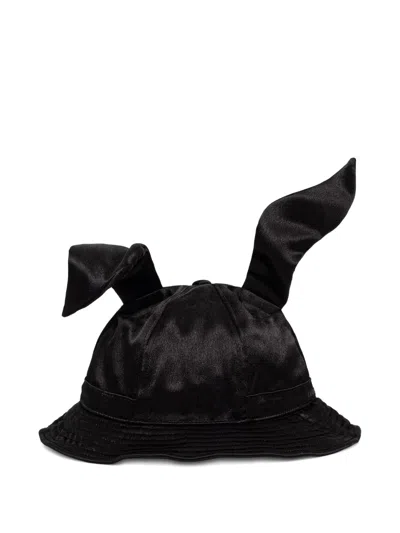 Kangol Prim Sailor Rabbit-ear Bucket Hat In Black
