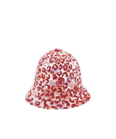 Kangol Printed Leisure Hat In Pink