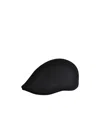 Kangol Seamless Flat Cap In Black