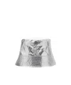 Kangol Silver Hat In Silver