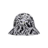 Kangol Street King Casual Men's Bucket Hat White/black In White/black