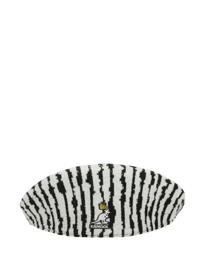 Kangol Striped Baker Boy Cap In Multi