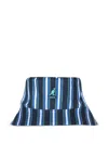 Kangol Striped Bucket Hat In Multi