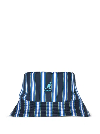 Kangol Striped Bucket Hat In Multi
