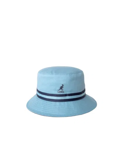 Kangol Striped Fisherman's Hat In Blue