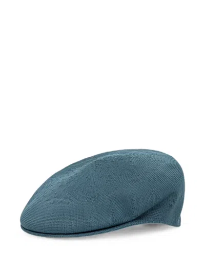 Kangol Tropic™ 504 Logo-embroidered Flat Cap In Blue