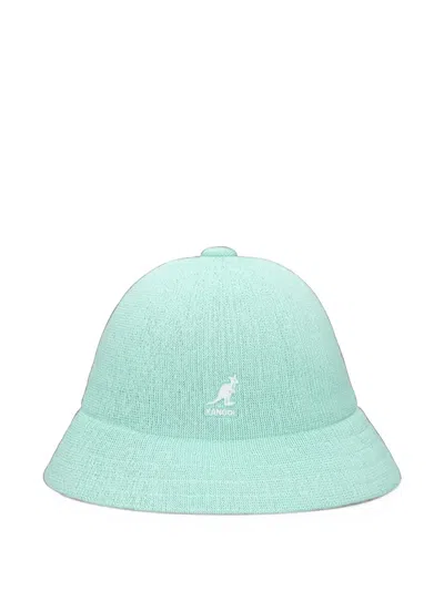 Kangol Tropic™ Logo-embroidered Bucket Hat In Blue