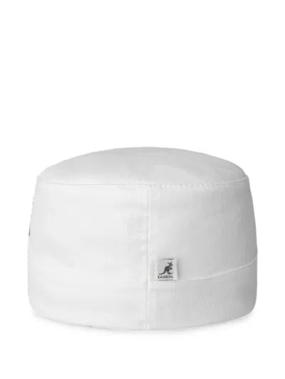 Kangol Twill Army Cap In White