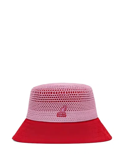 Kangol Two-toned Bucket Hat In Pink