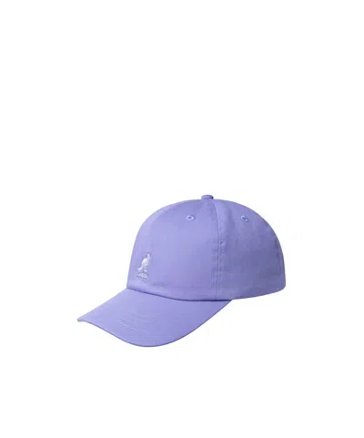 Kangol Unisex Adults Washed Baseball Cap In Blue