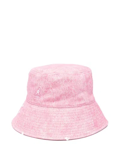 Kangol Washed-denim Bucket Hat