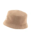 Kangol Woman Hat Beige Size M Modacrylic, Polyester In Beige