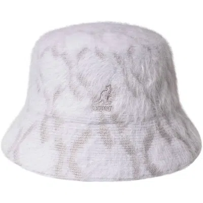 Kangol Women's Furgora New Wave Lahinch Bucket Hat In Moonstruck In White