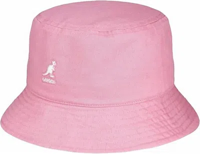 Kangol Women's Tie Dye Cotton Bucket Hat In Pepto In Gold