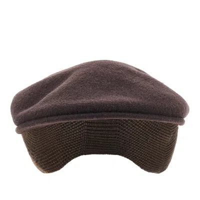 Kangol Wool 504 Earflap Hat In Brown