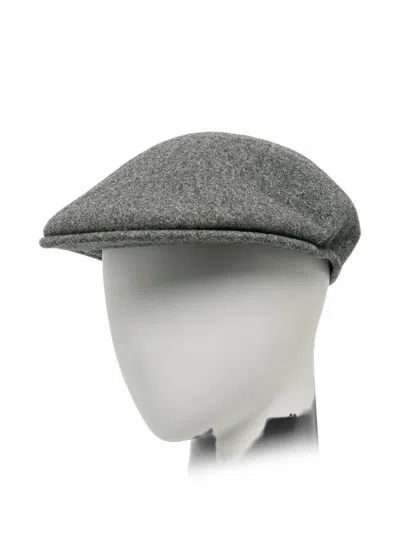 Kangol Wool 504 Flat Cap In Gray