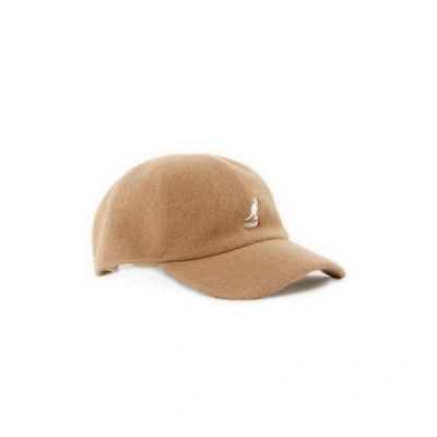 Kangol Wool Baseball Cap In Brown