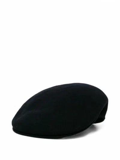 Kangol Wool Flat Cap In Blue