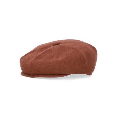 Kangol Wool Hawker Mahogany Men's Hat In Brown
