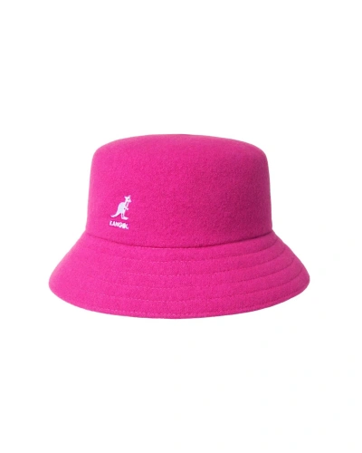 Kangol Wool Lahinch Bucket Hat In Pink