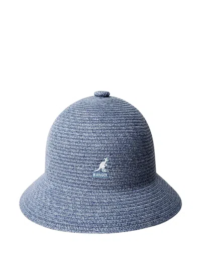 Kangol Woven Bucket Hat In Blue