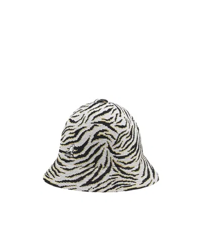 Kangol Zebra Print Hat In Multi