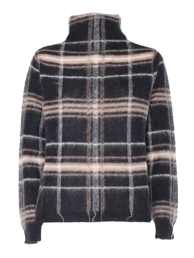Kangra Cashmere Kangra Black Cashmere Alpaca Sweater
