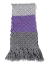 Kangra Cashmere 5 Colors Scarf In Gray
