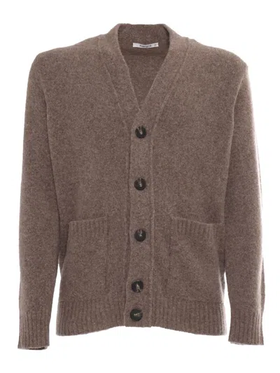 Kangra Cashmere Cardigan In Beige