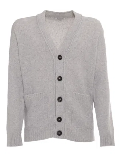 KANGRA CASHMERE CARDIGAN WITH POCKETS