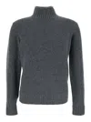 Kangra Cashmere Collo Cratere Finezza 5gg In Gray