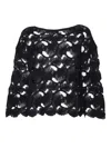 Kangra Cashmere Cornely Boat Neck Sweater In Black