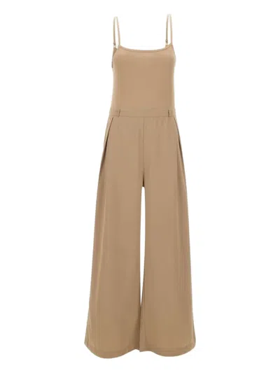 KANGRA CASHMERE COTTON-BLEND JUMPSUIT